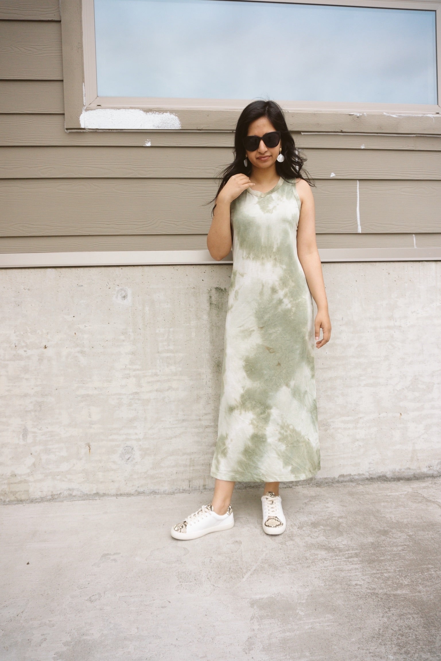 Tie Dye Midi Dress – The Kayes